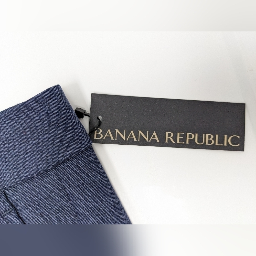 Banana Republic Ryan slim wool blend pants size 0P - Picture 6 of 14